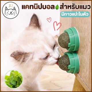 KUMA まแคทนิปบอล กัญชาแมว แคทนิปแมวเลีย บอลแมวเลีย catnip ball ขนมแมวเลีย Ball Herb แปะกำแพง กัญชาแมวเลีย สมุนไพรแมวเลีย