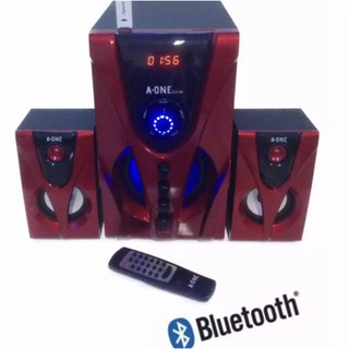 ลำโพงซัพวูฟเฟอร์ บลูทูธ 2.1CH USB/FM/Bluetooth รุ่น A-ONE A-111BT