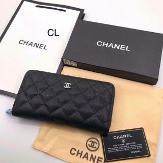 ⛵Chanel เป๋าตัง ซิบรอบอะไหร่เงิน ปั๊มทุกจุด พร้อมส่ง⛵