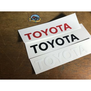 สติ๊กเกอร์ แป๊ะรถบังคับของเล่น โลโก้ TOYOTA WPL C24 1/16 มีของพร้อมส่งจากประเทศไทย