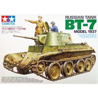 Tamiya 1/35 TA35327 RUSSIAN TANK BT-7