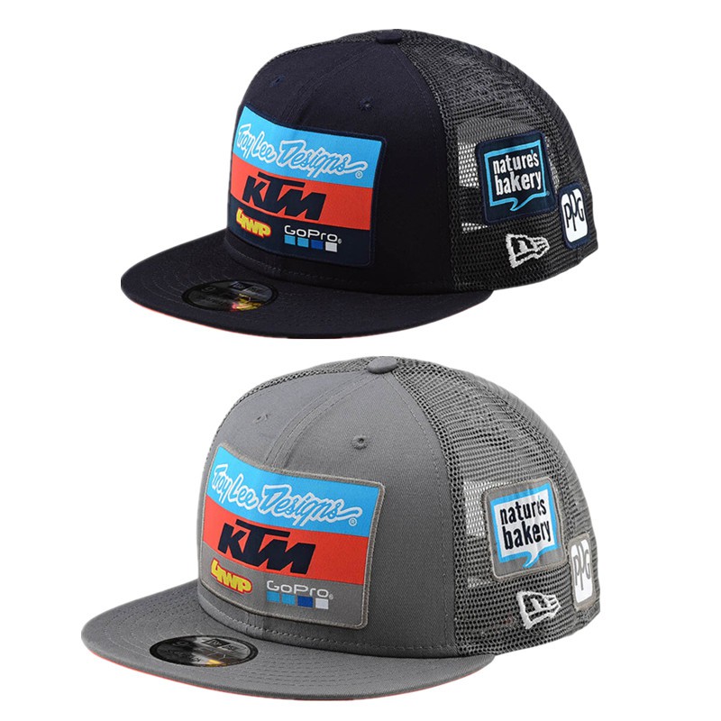 2019 TLD KTM ทีม 9FIFTY หมวก Snapback TROY LEE DESIGNS หมวกรถจักรยานยนต์