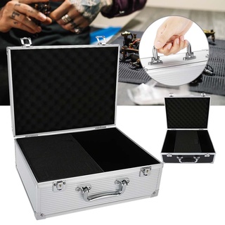 Tattoo Storage Box กล่องคอยล์เครื่องสัก แบบอลูมิเนียม 2 สี