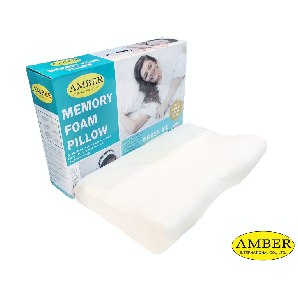 Amber Anti-snore Memory Foam Pillow (Size : Big) หมอนเมมโมรี่โฟมช่วยลดอาการนอนกรน