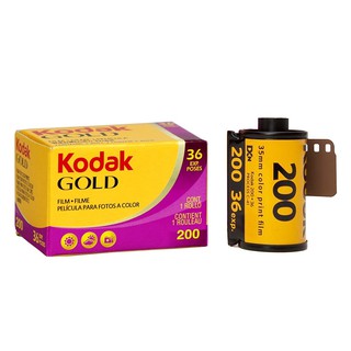 ฟิล์ม Kodak GOLD 200 35mm 36exp ฟิล์มสีสำหรับกล้องฟิล์ม ฟิล์มถ่ายรูป 35 มม.