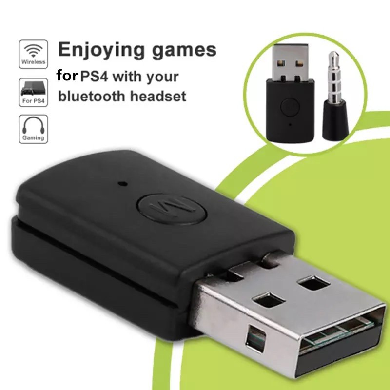 Bluetooth Dongle USB AdapterสำหรับPS4 3.5 มม.Bluetooth 4.0 + EDR USBอะแดปเตอร์สำหรับPS4 Stable Perfo