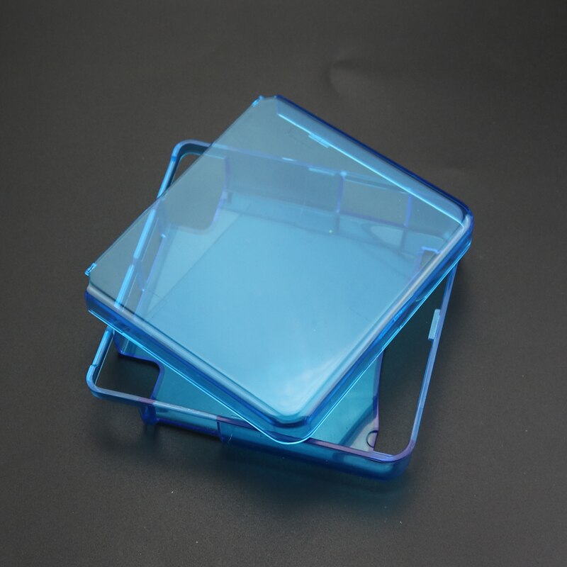 1 ชุดพลาสติกฮาร์ดเกราะป้องกันกรณีคริสตัลเปลี่ยนสําหรับ Nintendo Gameboy Advance SP GBA SP