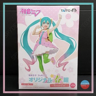 ฟิกเกอร์ Hatsune Miku  Spring Ver. ~ Renewal ~