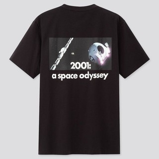 Uniqlo เสื้อยืด ลายภาพยนตร์: A SPACE Tiedyeey MIRROR 1:1 ของแท้