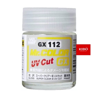 สีเคลือบเงากันแสง UV GX112 Super clear UV cut (Gloss)