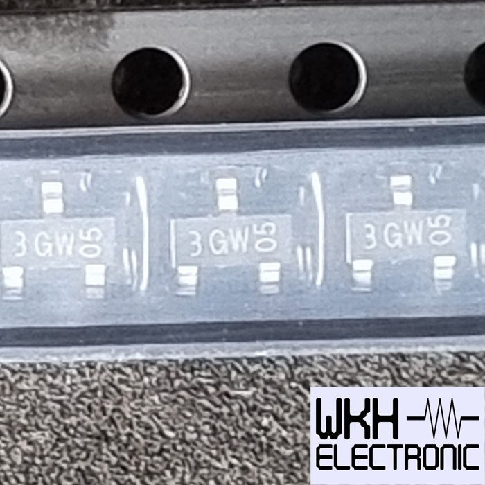 ต้นฉบับ BC857 BC857C 3G PNP 100mA 45V ทรานซิสเตอร์ SOT-23