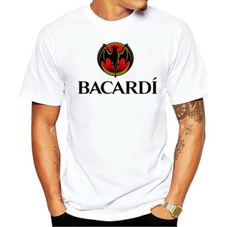 T-shirt  เสื้อยืดแขนสั้น ผ้าฝ้าย พิมพ์ลาย Mann Frau Bacardi Rum Cuba สําหรับผู้ชายS-5XL