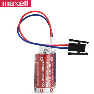 Maxell ER17/33 PLC 3.6V Lithium Battery แจ็คดำ/แจ็คน้ำตาล