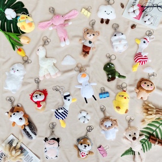 ราคา😍พวงุกญแจ พวงกุญแจตุ๊กตา พวงกุญแจน่ารัก พวงกุญแจห้อยกระเป๋า ไสตล์เกาหลี เกาหลี นุ่มนิ่มสุดๆ ของขวัญ | Smileylife Shop
