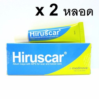 ฮีรูสการ์เจล 7 กรัม เจลลดรอยแผลเป็น Hiruscar gel x 2 หลอด