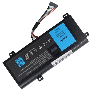 Battery Notebook for Alienware 14 A14 M14X R3 R4 G05YJ 0G05YJ Y3PN0 8X70T 6Cells 10.8V 49Wh 4400mAh ประกัน1ปี