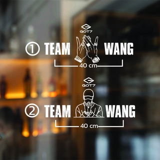 #TEAMWANG สติ๊กเกอร์ - J1 ติดรถยนต์ ⚠️จัดส่งสินค้าภายใน 3 วัน