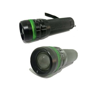 ไฟฉายพกพา แบบชาร์จไฟได้ ใช้งานง่าย 3โหมด cob led flashlight