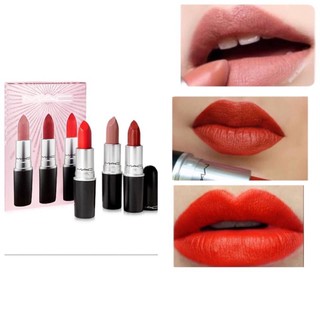 MAC 3-Pc. Frosted Firework Sleigh All Day Lipstick set