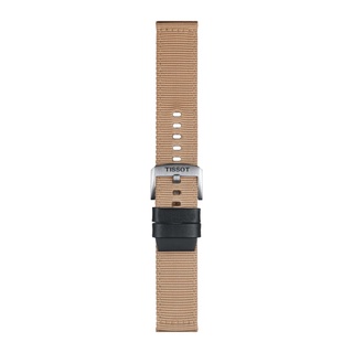 Tissot Beige Fabric strap lugs 22 mm ทิสโซต์ สายผ้า สีเบจ ขนาด 22มม. T852046752