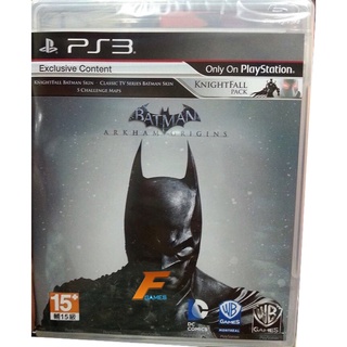 PS3 Batman Arkham Origins แผ่นเกมส์ ของแท้ มือ1 มือหนึ่ง ของใหม่ ในซีล