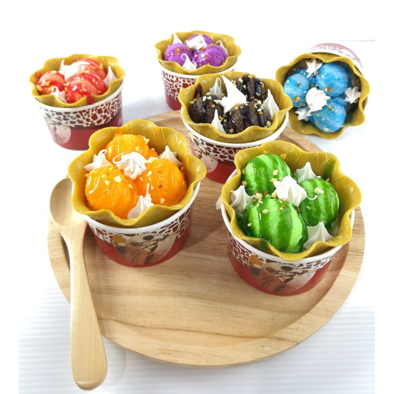 โมเดลไอศกรีม​ปลอม​ ทำเหมือนของจริง​99% มี​ให้เลือก​ 2​ แบบ