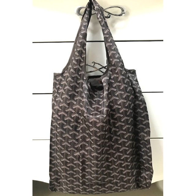 กอหยาด  กระเป๋า ผ้าไนล่อน (ลดโลกร้อน )พับเก็บได้ สวยงาม น่าใช้งาน ลาย กอหยาด black  ขนาด 40 x 39 cm  งานสวย by Manopnest