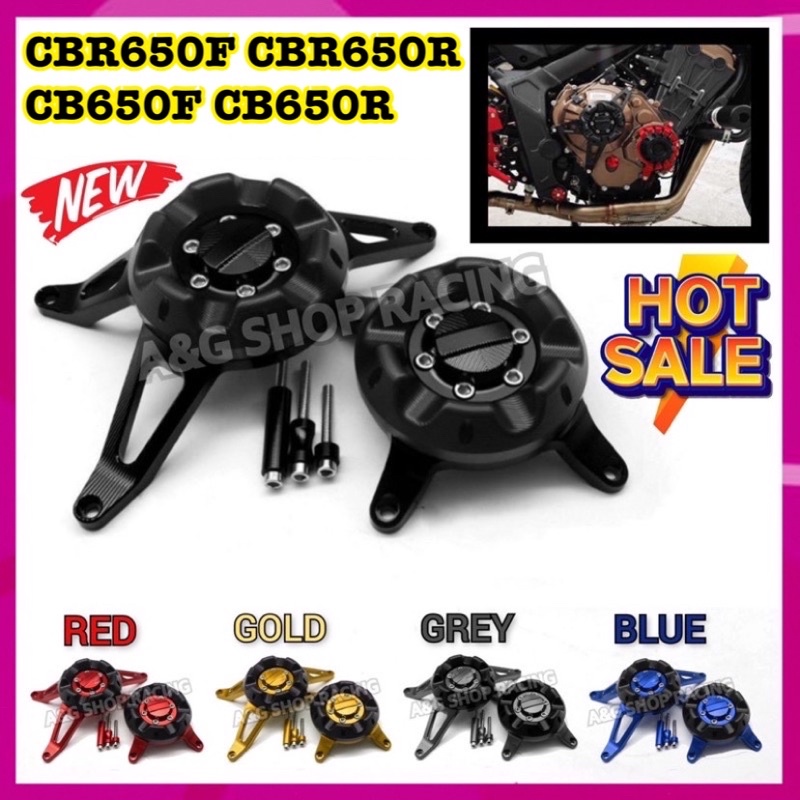 ครอบแคร้งCB650R ครอบเครื่องCB650F CBR650R ตรงรุ่น!!ครอบแคร้งเครื่อง อะไหล่แต่ง ของแต่ง honda ฮอนด้า
