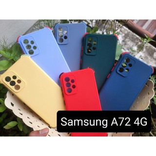 เคส Samsung A72 4G กันกล้อง+กันมุม