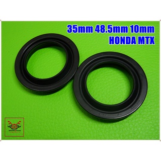 HONDA MTX FRONT SHOCK SEAL (35 48.5 10) SET (1 PAIR) // ชีลกันฝุ่นโช๊คหน้า 35 48.5 10 ( 1 คู่ ) สินค้าคุณภาพดี