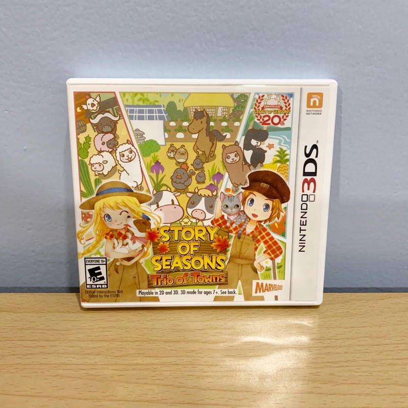 Story of Seasons: Trio of Towns (Nintendo 3DS) [เกมส์นินเทนโด 3ds ตลับ เกมส์ แท้ มือสอง สภาพดี]
