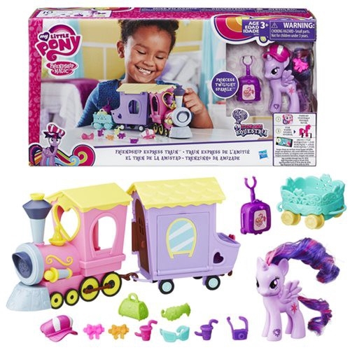 my little pony explore equestria friendship express train