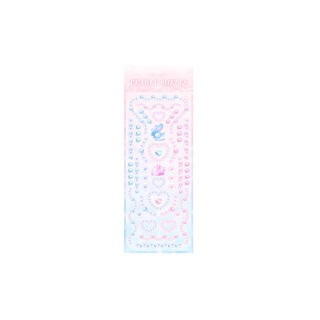 Galicici สติกเกอร์เปลือกหอยมุก ของแท้ / สติกเกอร์เลเซอร์ Goo Card วัสดุตกแต่ง Diy