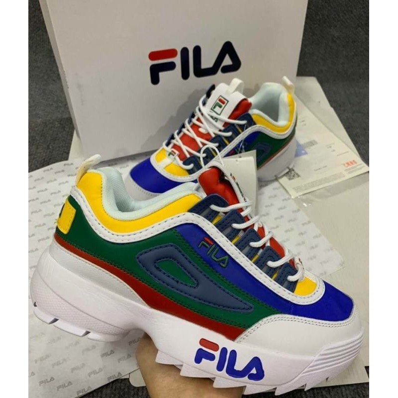 รองเท้าผ้าใบFila รองเท้าผู้หญิง ใส่เที่ยว ใส่เล่นกีฬา งานสวย มีบริการเก็บเงินปลายทาง