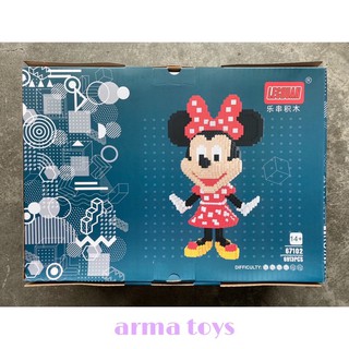 ตัวต่อแบบเฟือง Size Jumbo Lechuan 67102 Minnie Mouse 6913 pcs