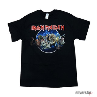 เสื้อวงลิขสิทธิ์แท้ Iron Maiden – Wasted Years Circle | ร้าน Silverstarplus