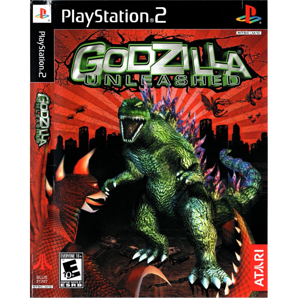 แผ่นเกมส์ Godzilla Unleashed PS2 Playstation 2 คุณภาพสูง ราคาถูก
