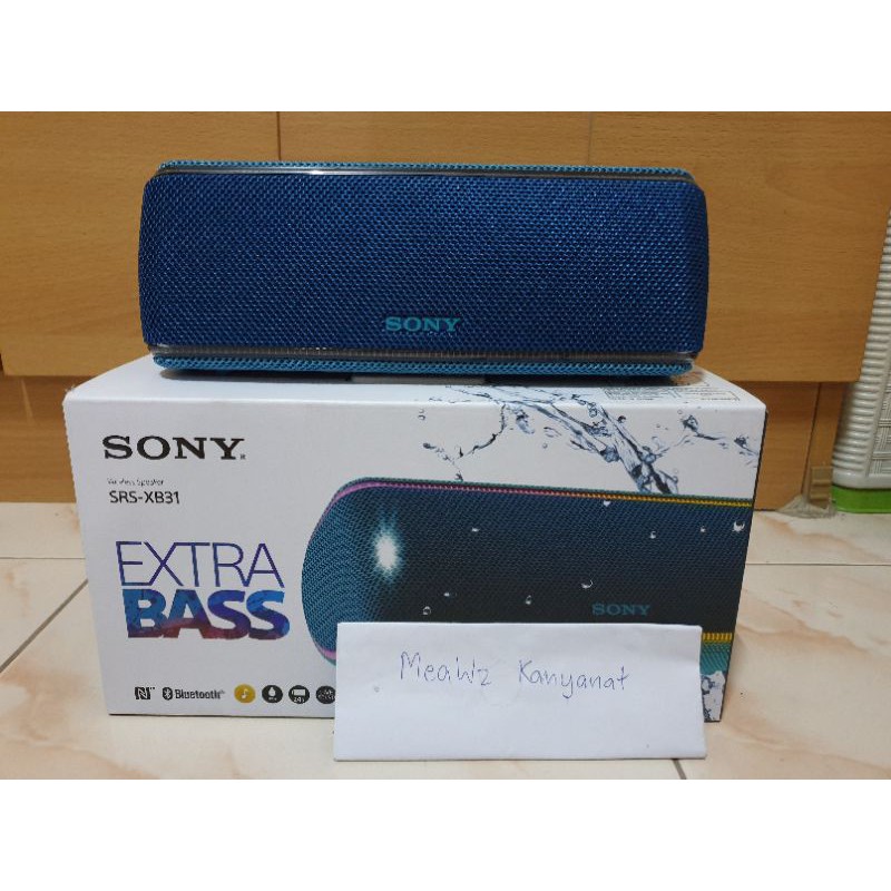 Sony SRS-XB31 Extra bass สีฟ้า
