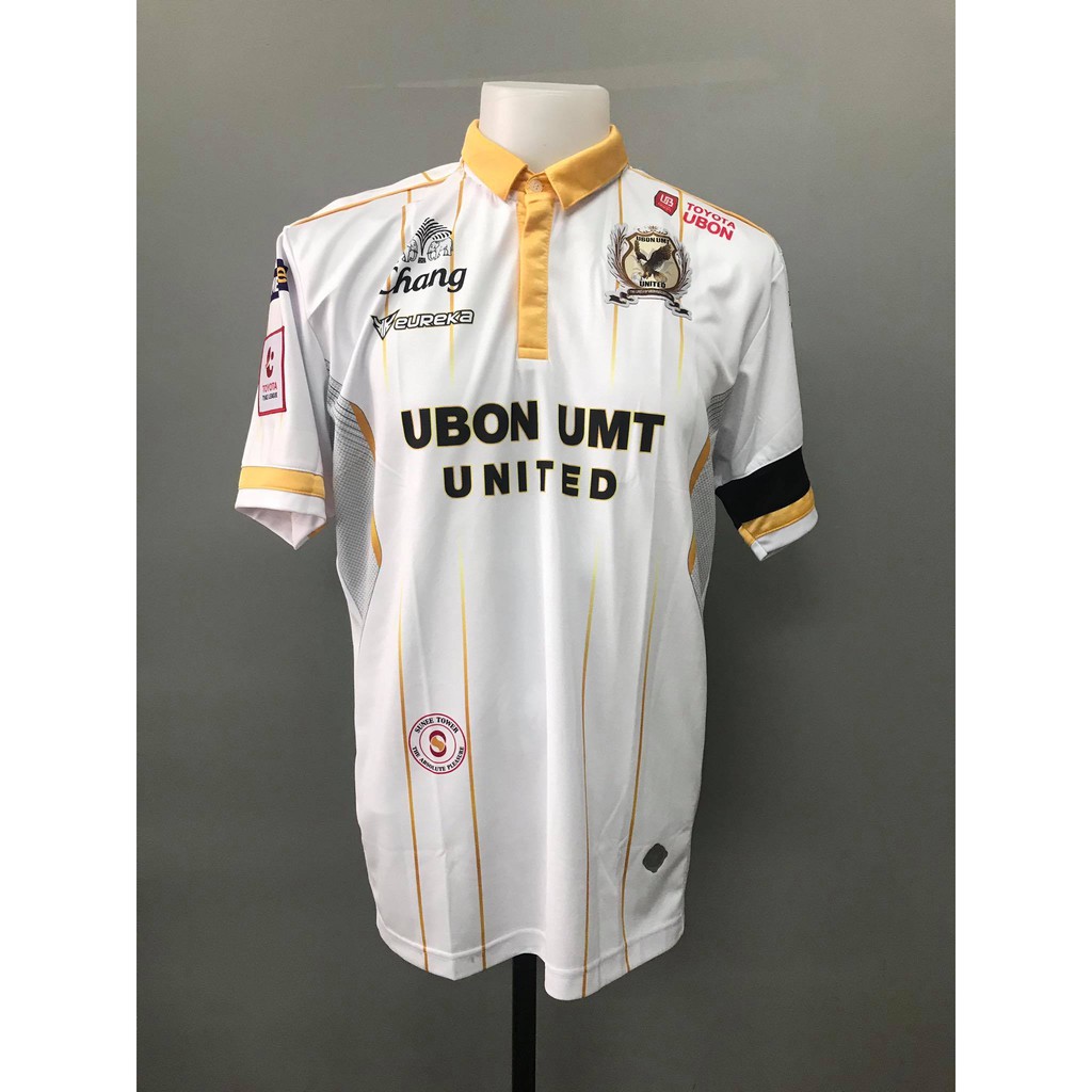 เสื้อฟุตบอลอุบล ยูเอ็มที ยูไนเต็ด เกรดนักเตะ สีขาว 4XL 47" ใหม่ป้ายห้อย FULL ของแท้ 100%