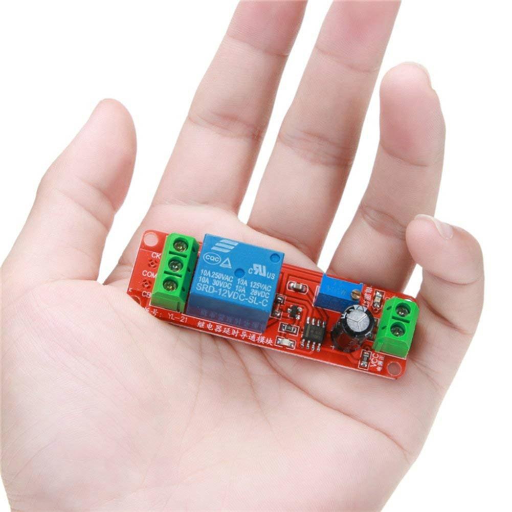 12v Dc Module Relay Delay Adjustable Switch Time Second A8Y6 G5S9 G5U4 0-10 X7R8 #7