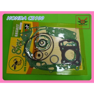 HONDA CB100 CB 100 ENGINE GASKET COMPLETE SET // ปะเก็นเครื่อง ชุดใหญ่ "ตราผึ้ง" สินค้าคุณภาพดี