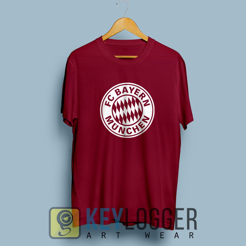 Keylogger Bayern Munich FC Football Club T-Shirt Logo Fans kh a4