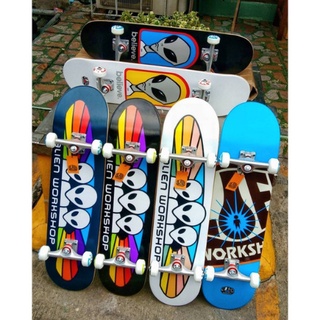 ชุดสเก็ตบอร์ดคอมพลีท Skateboard Alien Workshop Complete set  รับประกันของแท้ พร้อมส่งจาก