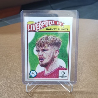 ขาย Topps Living Set Harvey Elliott Liverpool RC Rooke Card ของแท้ พร้อมส่ง สะสมการ์ด การ์ดฟุตบอล การ์ดบอล ลิเวอร์พูล