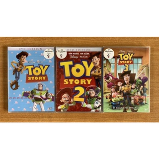 DVD : Toy Story ภาค 1, 2, 3 ทอยสตอรี่ [มือ 1] Disney Pixar / Cartoon ดีวีดี หนัง แผ่นแท้ ตรงปก