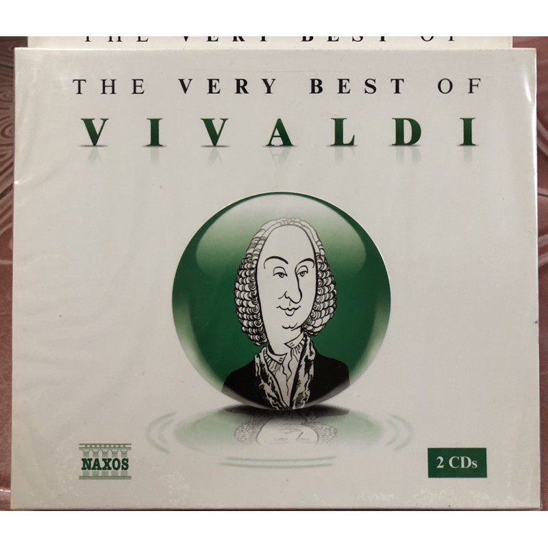 CD The very best of Vivaldi เพลงคลาสสิค Naxos