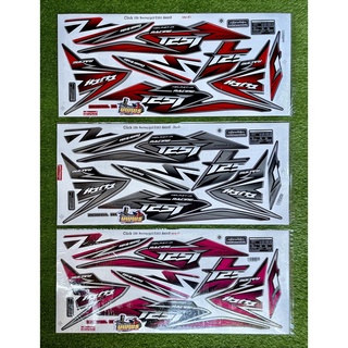 สติ๊กเกอร์คลิก Click125i ปี2013 รุ่น9 (สีสด เคลือบเงาแท้) CLICK125i Racing คลิกไอ