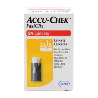 Accu-chek fastclix 24 lancets