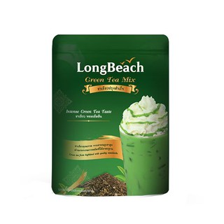 ลองบีชชาเขียว ขนาด 400 กรัม LongBeach Thai Green Tea size 400g. รหัส 1478