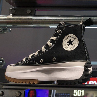 สินค้าลิขสิทธิ์แท้ Converse RUN STAR HIKE HI Increased รองเท้าลำลอง รองเท้ากีฬา
